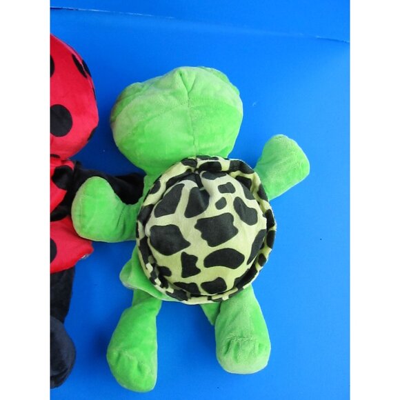 Unbranded Lot of 3 Puppets Pig Ladybug & Frog Plush Stuffed Animal Toy - Picture 7 of 9